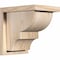 Ekena Millwork Ridgewood Smooth Corbel w/Backplate, Douglas Fir, 7 1/2"W x 10"D x 10"H COR08X10X10RID01SDF - alternate 1